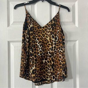 Cheetah Print Tank Top
